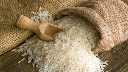 A pile of rice