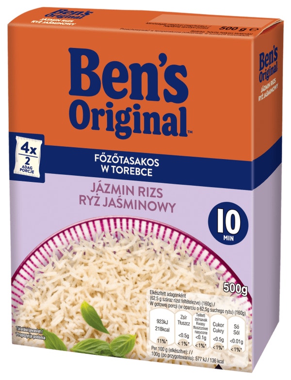 Ben's Original™ rizs Jázmin főzőtasakos 500g